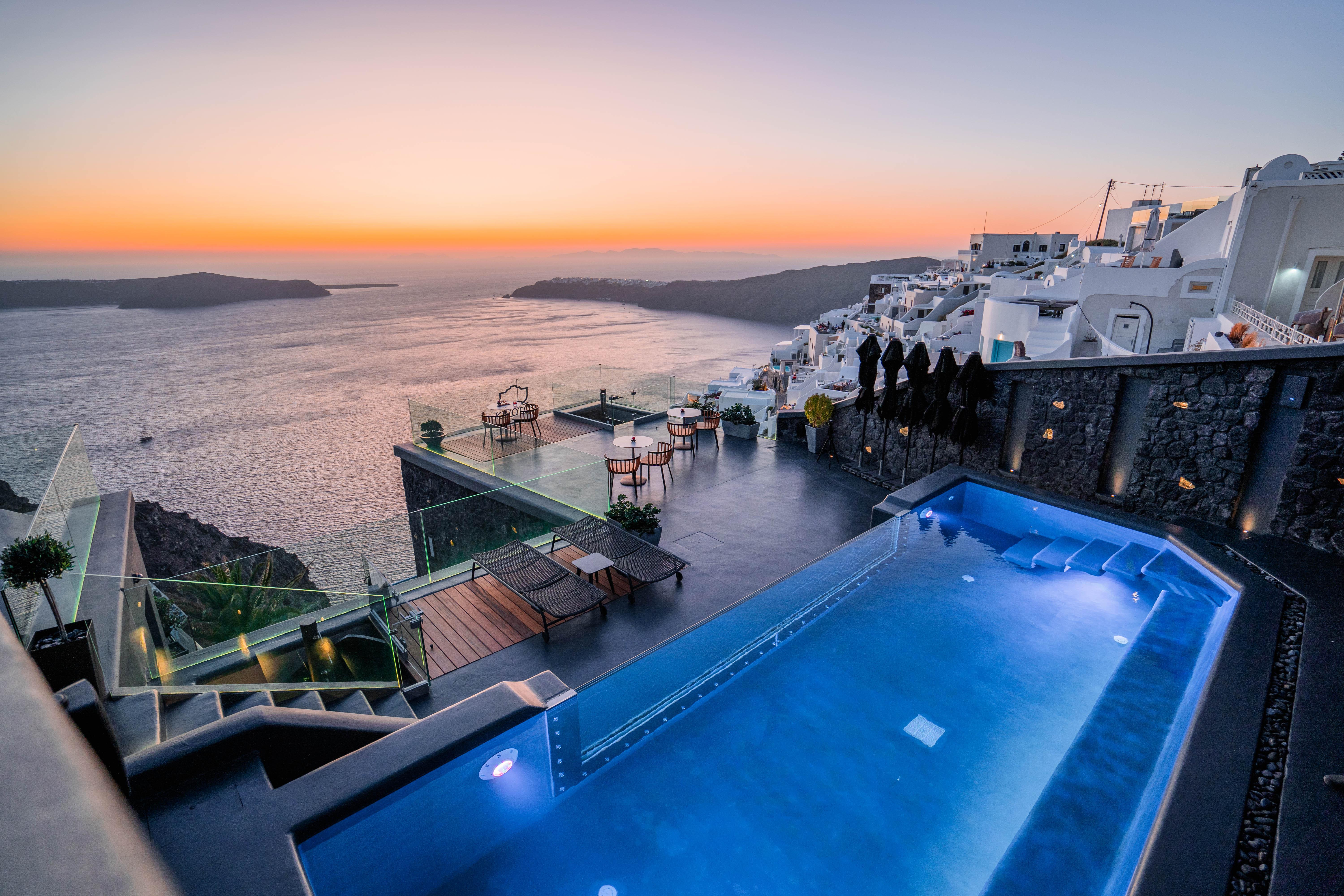 Kivotos Santorini Otel Imerovigli  Dış mekan fotoğraf