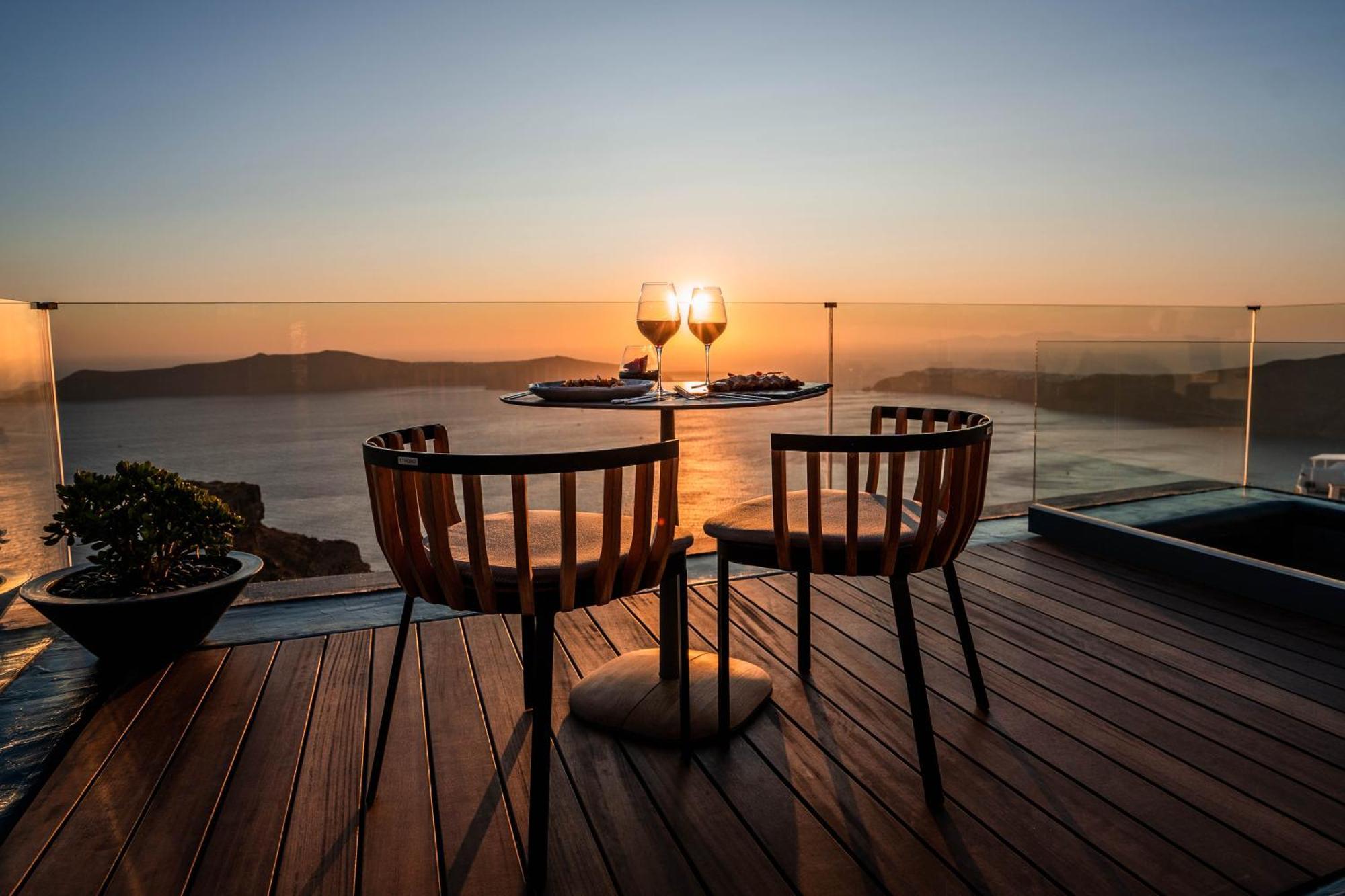 Kivotos Santorini Otel Imerovigli  Dış mekan fotoğraf